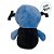 Monstrinho de Pelúcia - Azul e Preto - 21cm - 1 unidade - Rizzo - Imagem 5