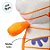 Múmia de Pelúcia - Laranja e Branco - 22cm - 1 unidade - Rizzo - Imagem 3