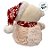 Ursinho de Pelúcia com Cachecol e Touca - Branco - 20cm - 1 unidade - Rizzo - Imagem 6