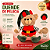 Ursinho Duende de Pelúcia - Verde e Vermelho - 25cm - 1 unidade - Rizzo - Imagem 2