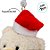 Chaveiro Urso de Pelúcia com Cachecol e Touca - Branco - 15cm - 1 unidade - Rizzo - Imagem 5