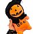 Abóbora de Pelúcia Com Touca "Boo!" - Laranja e Preto - 26cm - 1 unidade - Rizzo - Imagem 6