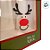 Sacola de papel com visor PVC 30x20x16cm - "Feliz Natal" - 1 unidade - Rizzo - Imagem 4