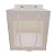 Sacola de Papel com visor de PVC 22x20x20cm - Retangular Vertical - Branca  - 10 unidades - Rizzo - Imagem 2