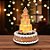 Cenário De Natal - Casinha Ginger Bread Com Trem Rotativo Com Som,Led e Movimento - 20,5x15cm - 1 unidade - Cromus - Riz - Imagem 1