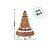 Cenário De Natal - Casinha Ginger Bread Com Trem Rotativo Com Som,Led e Movimento - 20,5x15cm - 1 unidade - Cromus - Riz - Imagem 3