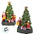 Cenário De Natal - Papai Noel e Árvore De Natal Com LED Cor Quente - 15,5cm - 1 unidade - Cromus - Rizzo - Imagem 2