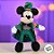 Pelúcia Mickey Halloween - Morceguinhos - 30cm - 1 unidade - Disney Original - Rizzo - Imagem 1