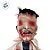 Enfeite Decorativo de Halloween Com Luz e Som - Zumbi Médico Baltazar - 170cm - 1 unidade - Cromus - Rizzo - Imagem 4