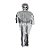 Enfeite Decorativo de Halloween - Caveira Maximilian - 83cm - 1 unidade - Cromus - Rizzo - Imagem 1
