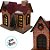 Casinha Decorativa De Natal Com LED - Vermelha - 10cm - 1 unidade - Rizzo - Imagem 2