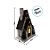 Casinha Decorativa De Natal Com LED - Cinza - 18cm - 1 unidade - Rizzo - Imagem 3