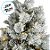 Arvore De Natal Santorini com 410 Leds - Bivolt - 1.471 Hastes - 1,30x2,40m - 1 unidades - Cromus - Rizzo - Imagem 2