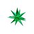 Balão de Festa Metalizado 27" 70cm - Sputnik Verde - 1 unidade - Partiufesta - Rizzo - Imagem 1