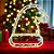 Gorro Papai Noel Decorativo com LED - 25x26x5cm - 1 unidades - Cromus - Rizzo - Imagem 1