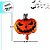 Balão de Festa Microfoil 62x75cm - Abóbora Halloween - 1 unidade - Silver Festas - Rizzo - Imagem 2
