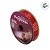 Fita de Cetim 10m x 15mm - Cor 505 - Feliz Natal Vermelho - Rolo 10 metros  - 1 unidade - Progresso - Rizzo - Imagem 2