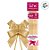 Laço Fácil de Fita de Cetim Decorada - Ouro Feliz Natal - 22mm  - 5 unidades - Progresso - Rizzo - Imagem 3
