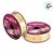 Fita de Cetim 10m x 22mm - Cor 1080 - Feliz Natal Ouro - Rolo 10 metros   - 1 unidade - Progresso - Rizzo - Imagem 3