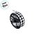Fita de Cetim 10m x 15mm - Cor 099 - Xadrez Natalino Argyle Branco- Rolo 10 metros  - 1 unidade - Progresso - Rizzo - Imagem 6