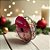 Fita de Cetim 10m x 15mm - Cor 096 - Pinhas de Natal " Feliz Natal " - Rolo 10 metros  - 1 unidade - Progresso - Rizzo - Imagem 1