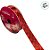 Fita de Cetim 10m x 15mm - Cor 093 - Xadrez Natalino Argyle Vermelho - Rolo 10 metros  - 1 unidade - Progresso - Rizzo - Imagem 2