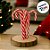 Enfeite Decorativo de Natal - Bengala Doce de Plástico - 12cm - 10 unidades - Artlille - Rizzo - Imagem 4