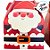 Mini Caixa de Papel de Natal - Papai Noel, Rena e Elfo - 11,5x11x8,5cm - 12 unidades - Artlille - Rizzo - Imagem 3
