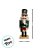 Kit Boneco Soldado Quebra Nozes de Madeira - Vermelho e Verde - 4x15cm - 3 unidades - Artlille - Rizzo - Imagem 5
