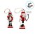 Enfeite de Pendurar de Natal - Soldadinhos de Chumbo Com Doces em Madeira - 10,5cm - 4 unidades - Artlille - Rizzo - Imagem 2