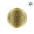 Prato Laminado Numero 6 Ouro - 30,5cm  - 1 unidade - Regina - Rizzo - Imagem 3