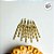 Vela Palito Espiral Metaliza Dourado - 6cm - 6 unidades - Regina - Rizzo - Imagem 5