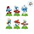 Decoração de Mesa - Os Smurfs  - 6 unidades - Regina - Rizzo - Imagem 3