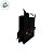 Sacola de Feltro de Halloween P - Gatinho Morcego - 21x20x6,5cm - Preto  - 1 unidade - Rizzo - Imagem 3