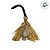 Enfeite Decorativo De Halloween Com Som e Movimento - Vassoura Bruxa - 70cm - 1 unidade - Rizzo - Imagem 3