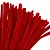 Haste de Chenille 30cm - Vermelho - 100 unidades - Art Montagem - Rizzo - Imagem 1