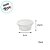 Pote Redondo PET com Tampa - Preto - 30ml  - 20 unidades - Plastilânia - Rizzo - Imagem 2
