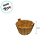 Cesta Tina de Madeira Alta - 9,5x17cm - 1 unidade - Rizzo - Imagem 2