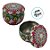 Lata De Metal Estampa De Mandala - Branco - 7x7cm - 130ml - 1 unidade - Rizzo - Imagem 2