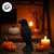 Enfeite Decorativo De Halloween Com Som e Movimento - Corvo Preto - 38,5x16,5cm - 1 unidade - Cromus - Rizzo - Imagem 5