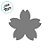 Furador de EVA/Papel Extra Gigante 2" - Flor Sakura - 1 unidade - Art Montagem - Rizzo - Imagem 4