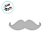 Furador de EVA/Papel Jumbo 1" - Bigode - 1 unidade - Art Montagem - Rizzo - Imagem 4