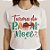 Camiseta Branca Estampada - Turma Do Papai Noel - Adulto - 1 unidade - Rizzo - Imagem 2