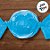 Papel Trufa 20x18cm - Azul Claro - 100 unidades - Cromus - Rizzo - Imagem 2