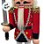 Soldado de Chumbo de Madeira com Espada - 30cm - Vermelho  - 1 unidade - Rizzo - Imagem 5