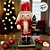 Enfeite Decorativo de Natal em Madeira - Papai Noel - 15cm - 1 unidade - Rizzo - Imagem 10