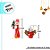 Mini Enfeite de Madeira para Árvore de Natal  - 15 peças - 5cm - 15 unidades - Rizzo - Imagem 2