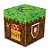 Caixa para Lembrancinhas Festa Minecraft - 8 unidades - Junco - Rizzo Festas - Imagem 1