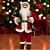 Papai Noel Decorativo em Pé Com saco de presente decorado - 60cm - 1 unidade - Rizzo - Imagem 1