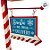 Enfeite Decorativo de Natal - Caixa Postal "North Pole Express Post"- 29,5x10x77CM - 1 unidade - Rizzo - Imagem 4